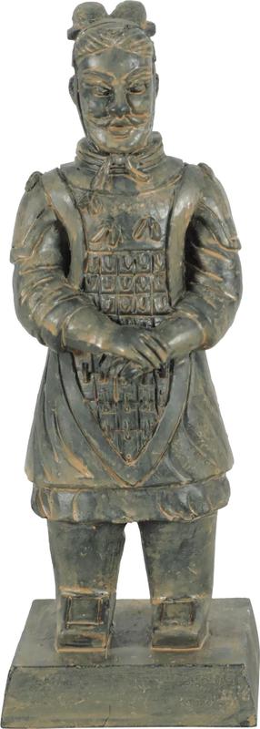 Akvārija dekorācija Zolux Qin 352187, pelēka krās., 4.5 cm