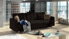 Sofa Asgard Monolith 29, Monolith 09, tamsiai ruda sp., 92 x 233 cm x 93 cm