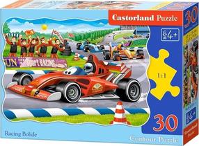 Пазл Castorland Racing Bolide 30 el. 03761, 23 см x 32 см, 30 шт., многоцветный