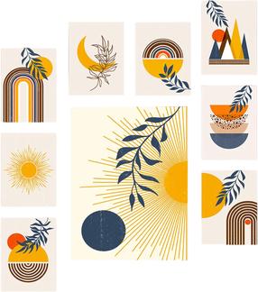 Paveikslas Wallity 9MDF03YS, 30 cm x 40 cm