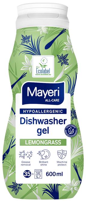 Гел для посудомоечных машин Mayeri Hypoallergenic, 0.6 л