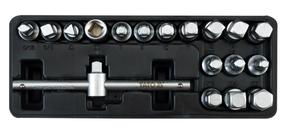 Padrunvõtmete komplekt Yato YT0599, 7 - 17 mm, 3/8"
