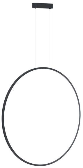 Šviestuvas kabinamas Milagro Saturno ML8856, LED, 4000 °K, balta sp. / juoda sp., 6 x 80 cm