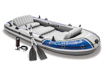 Pripučiama valtis Intex EXCURSION 5 Boat Set, 26 kg, 366 cm x 168 cm x 43 cm