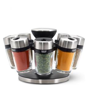 Стойка для специй Cole and Mason Premium Herb & Spice, черный цв./нержавеющей стали цв.