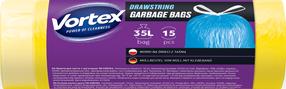 Atkritumu maisi Vortex, 35 l, 15 gab.