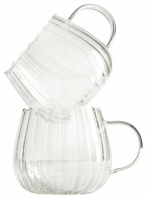 Puodelių rinkiniai Homla Edes, skaidri sp., 0.350 l
