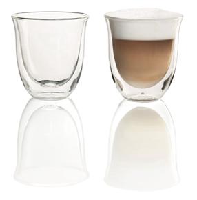  Dvigubo stiklo stiklinių rinkinys DeLonghi DLSC311, skaidri sp., 0.27 l
