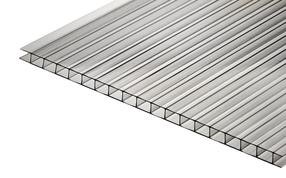 Лист поликарбоната Clear, 200 см x 105 см x 0.8 см