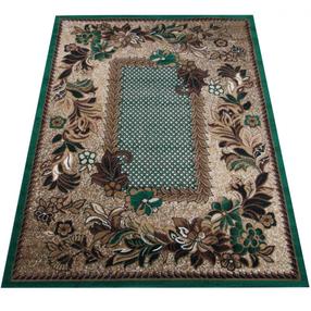 Vaip sise Alfa 01, pruun v./roheline v., 350 cm x 250 cm
