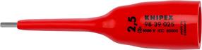 Padrunvõti täht Knipex 98 39 025, 92 mm, 2.5 mm, 3/8", Ø24 mm