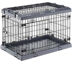 Suņa būris Ferplast Superior 75, 77 x 51 x 55 cm, plastmasa/metāls