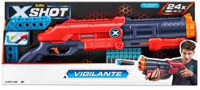 Игрушечный пистолет с пулями Zuru X-Shot Excel Vigilante 36437 Синий цв./Красный цв./Oранжевый цв.