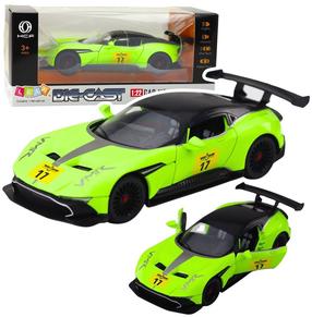  Žaislinis automobilis Lean Toys Pull Back Series, 1:22, žalia sp.