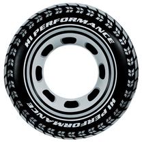 Pripučiamas plaukimo ratas Intex Wheel Tire 159252NP, juoda sp./pilka sp., 91 cm