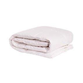 Одеялo Masterjero Natural Feather Warm, 140 x 200 cm, белый цв.