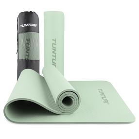 Коврик для фитнеса и йоги Tunturi Yogamat, мятный (mint) цв., 183 см x 61 см x 0.8 см
