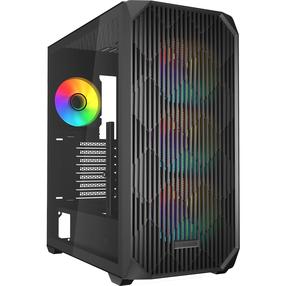 Корпус компьютера Sharkoon AK3 RGB, черный цв.