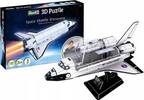 3D пазл Revell Space Shuttle Discovery 00251, 49 см x 31 см, 126 шт., белый цв.