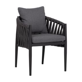 Āra krēsli Home4you Bristol, pelēka krās., 63 cm x 62 cm x 73 cm