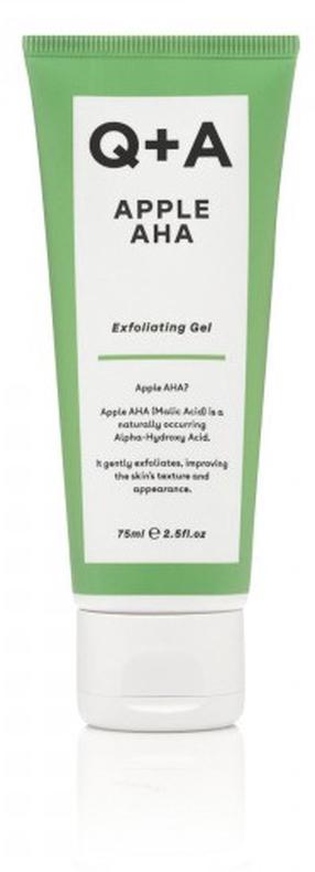 Näo puhastusgeel Q+A Apple AHA, 75 ml