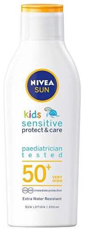 Лосьон для ухода за загаром для тела Nivea Protect & Care SPF50+, 200 мл