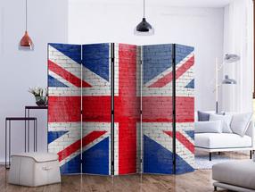Širma Artgeist British Flag II, įvairių spalvų, 225 cm x 172 cm