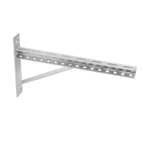 Konstrukcijų laikiklis su atramaHaushalt HH81306, 400x20 mm, pilka