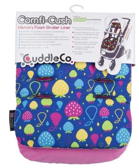 Ieliktnis ratiņiem CuddleCo Fruity, daudzkrāsaina