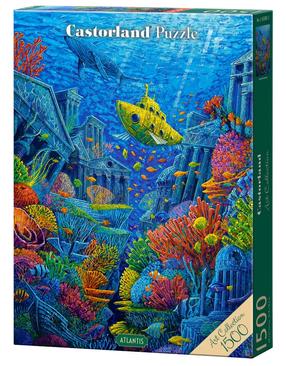 Dėlionė Castorland Atlantis Art Collection 152087, 68 cm x 47 cm, 1500 vnt., įvairių spalvų