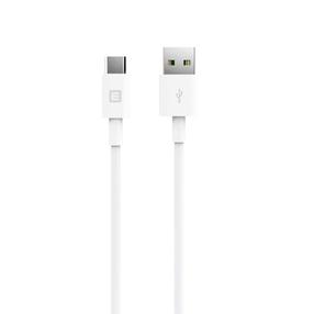 Maitinimo laidas Evelatus TPC0 TPC07WH USB 3.1 Male (vyriška), USB-C Male (vyriška), 1 m, balta sp.