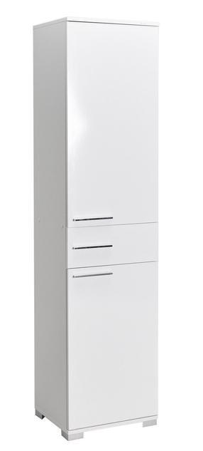 Virtuvinė spinta Kalune Design ADR-421-PP-1, balta sp., 40 cm x 45 cm x 187 cm