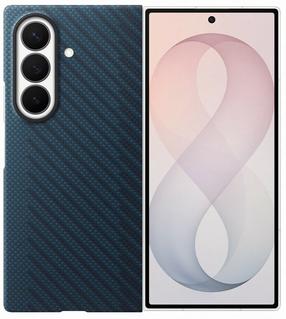 Telefono dėklas Samsung Galaxy Z Fold 8 Ultra EF-KF976SNEGWW, mėlyna sp.