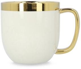 Krūzīte Homla Sinnes, zelta krās./balta krās., 0.28 l