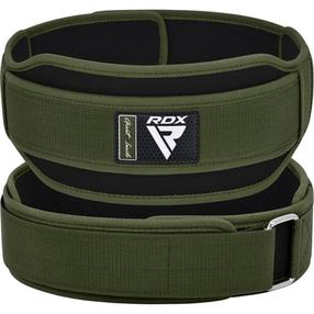 Svarcelšanas siksnas RDX RX5 Double Belt, army green krās., L