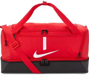 Sportinis krepšys Nike Academy Team Hard-Case Duffel Bag M CU8096 410, raudona sp., 37 l