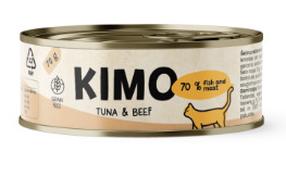 Kassi märgtoit Kimo, veiseliha/tuunikala, 0.07 kg