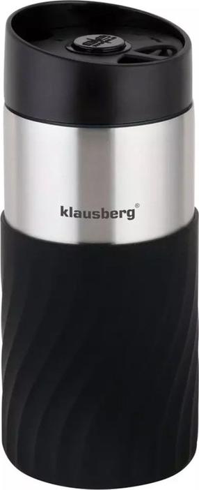 Termokrūze Klausberg KB-7629, 0.3 l, melna krās.