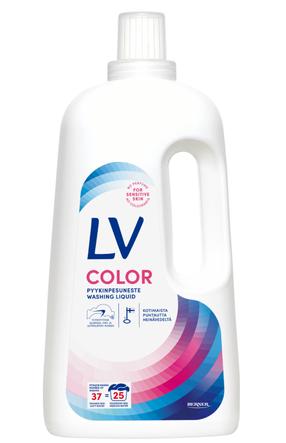Šķidrs mazgāšanas līdzeklis LV Color, 1.5 l