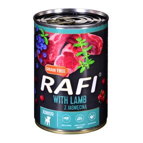 Влажный корм для собак Dolina Noteci Rafi Junior, баранина, 0.4 кг