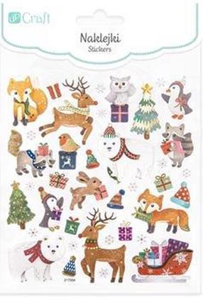 Kleebis DallPrint 11CRDPNK-100, jõulud, 17 cm, 15 cm mitmevärviline