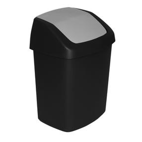 Мусорное ведро Curver Swing Top, черный цв., 25 л, 51.1 см x 34.6 см