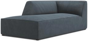 Диван Micadoni Home Ruby Corduroy Chaise Longue, синий цв., левый, 181 x 93 см x 69 см