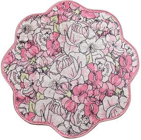 Vannitoa põrandamatt Foutastic Rosa Shape 359CHL4280, roosa v., 200 cm x 200 cm, Ø 200 cm