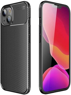 Telefona vāciņš Mocco Trust Armored Shockproof Carbon Case for Apple iPhone 13 Pro, melna krās., Apple