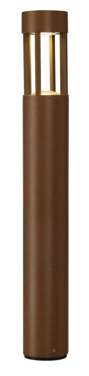 Pastatomas lauko šviestuvas SLV Slots 65, 4.5W, LED, IP44, ruda sp., 9 cm x 66.5 cm