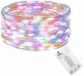 Spuldzīšu virtenes CL0017, 4.9 m, daudzkrāsaina, 50 LED, Daudzkrāsaina