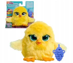 Interaktyvus žaislas viščiukas Hasbro Furreal Fuzzalots 28067, geltona sp.