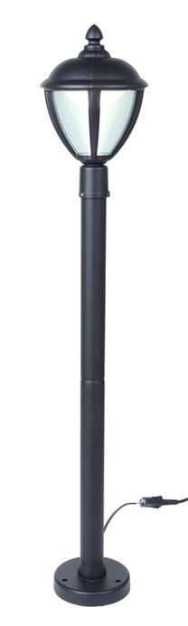 Pastatomas lauko šviestuvas Lutec 12603H4, 6.5W, LED, IP44, juoda sp., 16.5 cm x 98.5 cm