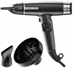 Фен GA.MA IQ Lite PH6030.BK, 1500 Вт, черный цв.